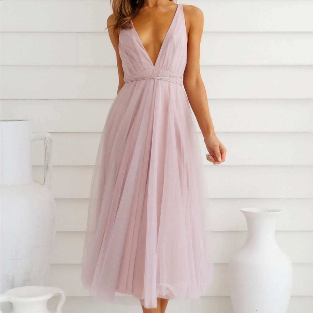 Hello Molly Summer Cinderella Dress Lilac, S